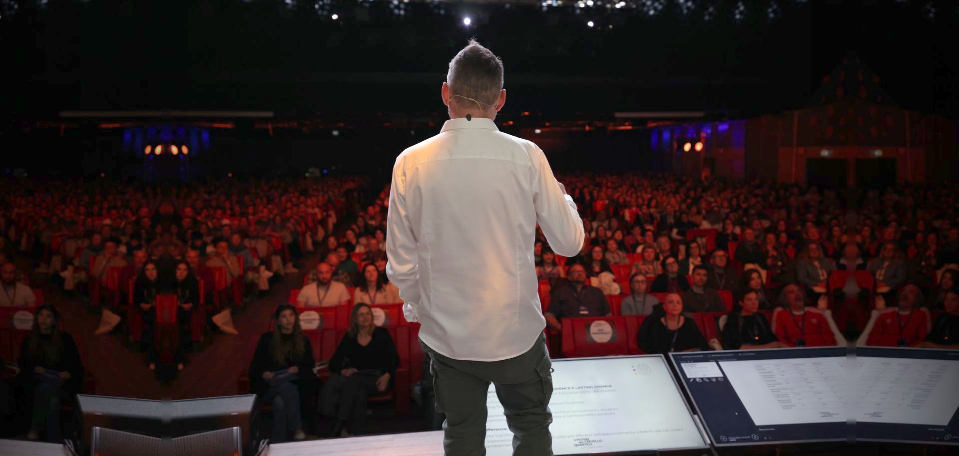 La sala del Live di marzo 2026 al Palacongressi di Riccione